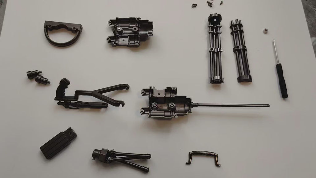 Classical Wolrd Famous Gun Gatling Metal Modle