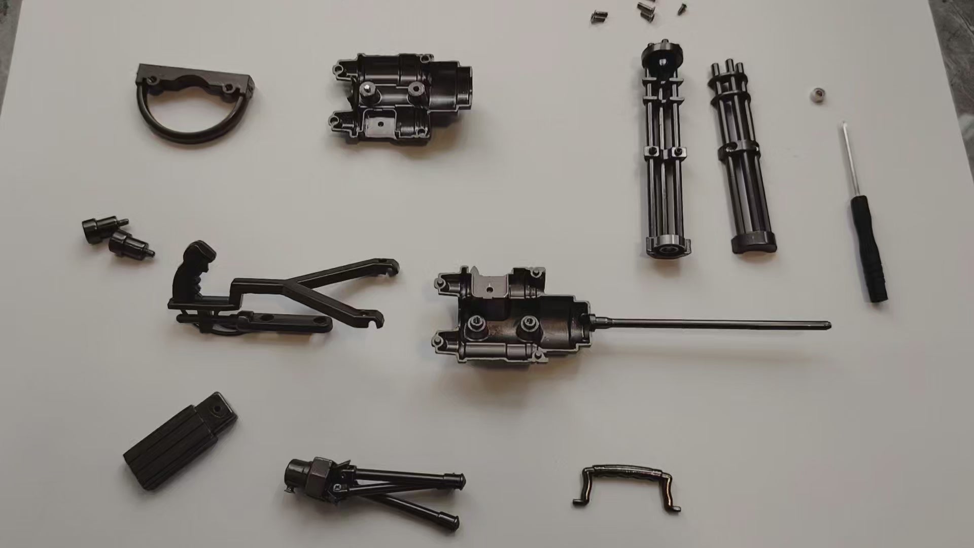 Classical Wolrd Famous Gun Gatling Metal Modle