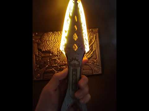 Heirloom Wraith Kunai Acrylic 3D Light Cool Cosplay Prop