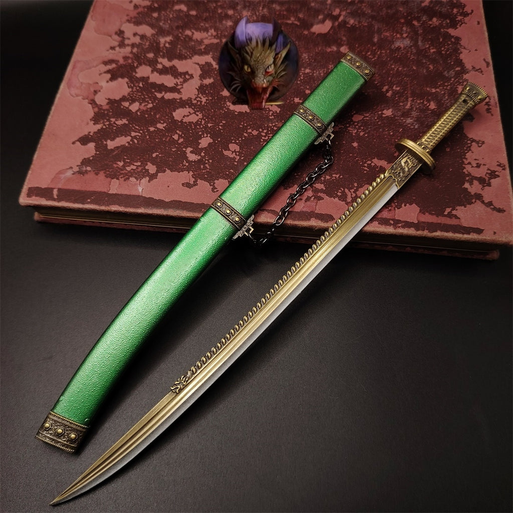 Ancient China Emperor Qianlong Sword 30CM Metal Replica