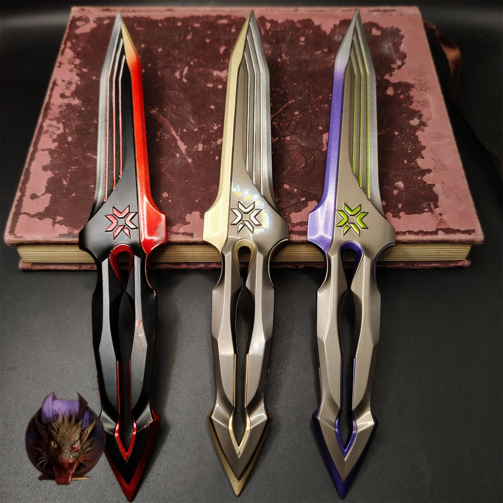 Life-size VCT 2026 Sigil Knife Metal Replice