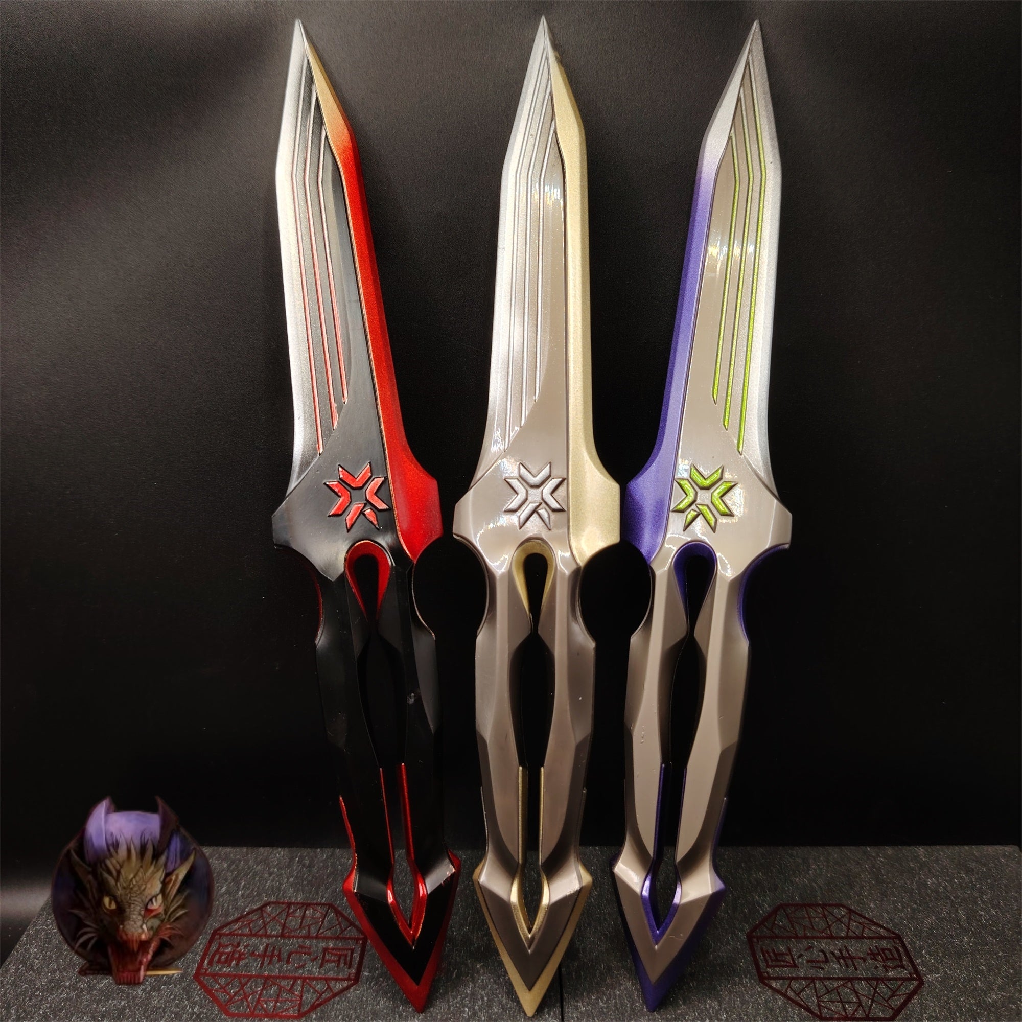 Life-size VCT 2026 Sigil Knife Metal Replice