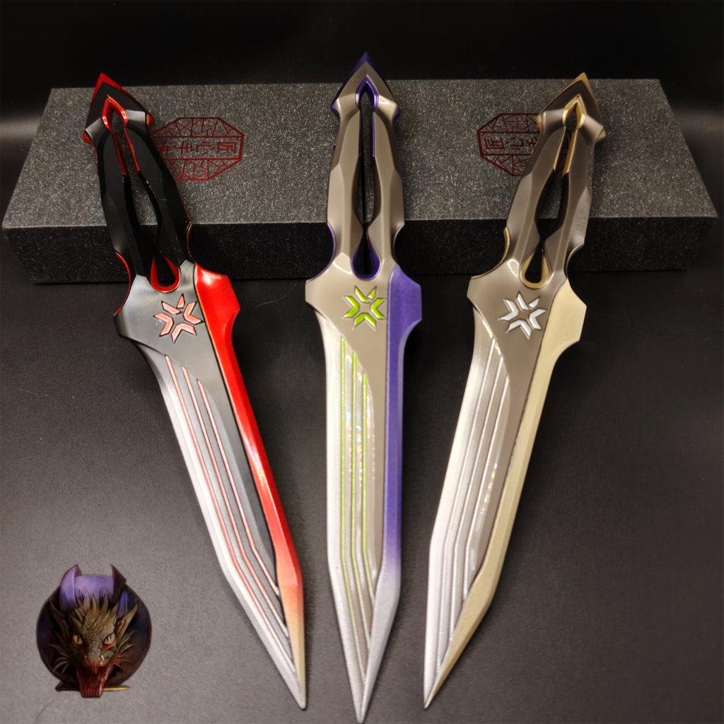Life-size VCT 2026 Sigil Knife Metal Replice