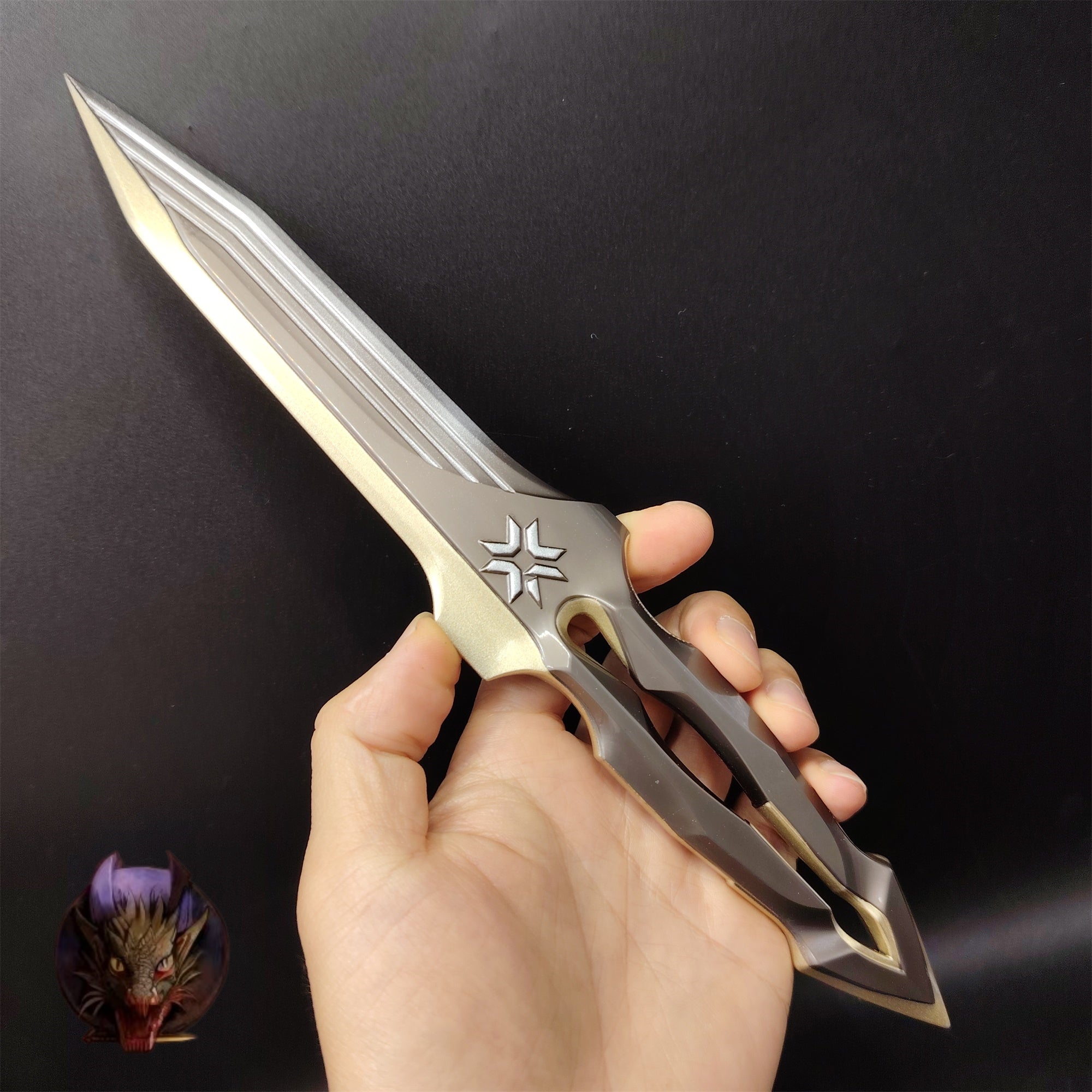 Life-size VCT 2026 Sigil Knife Metal Replice