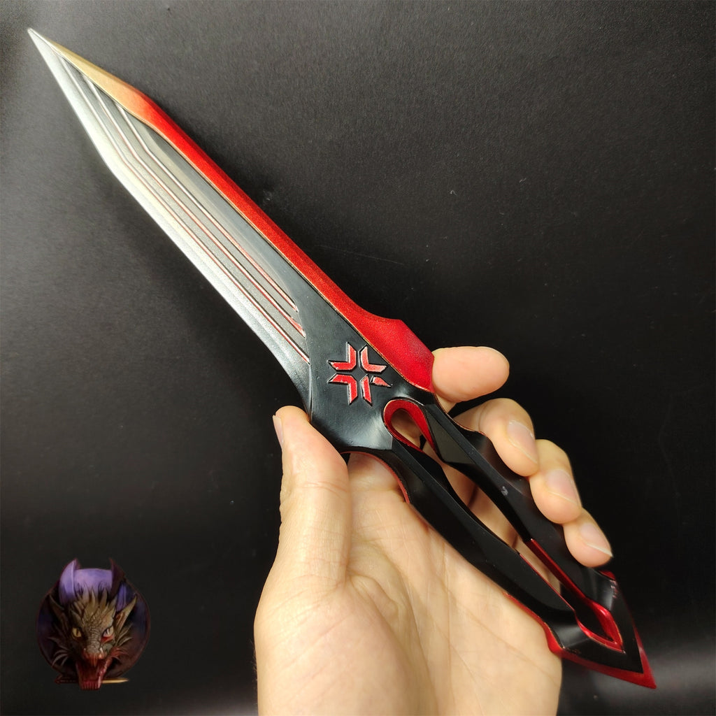 Life-size VCT 2026 Sigil Knife Metal Replice