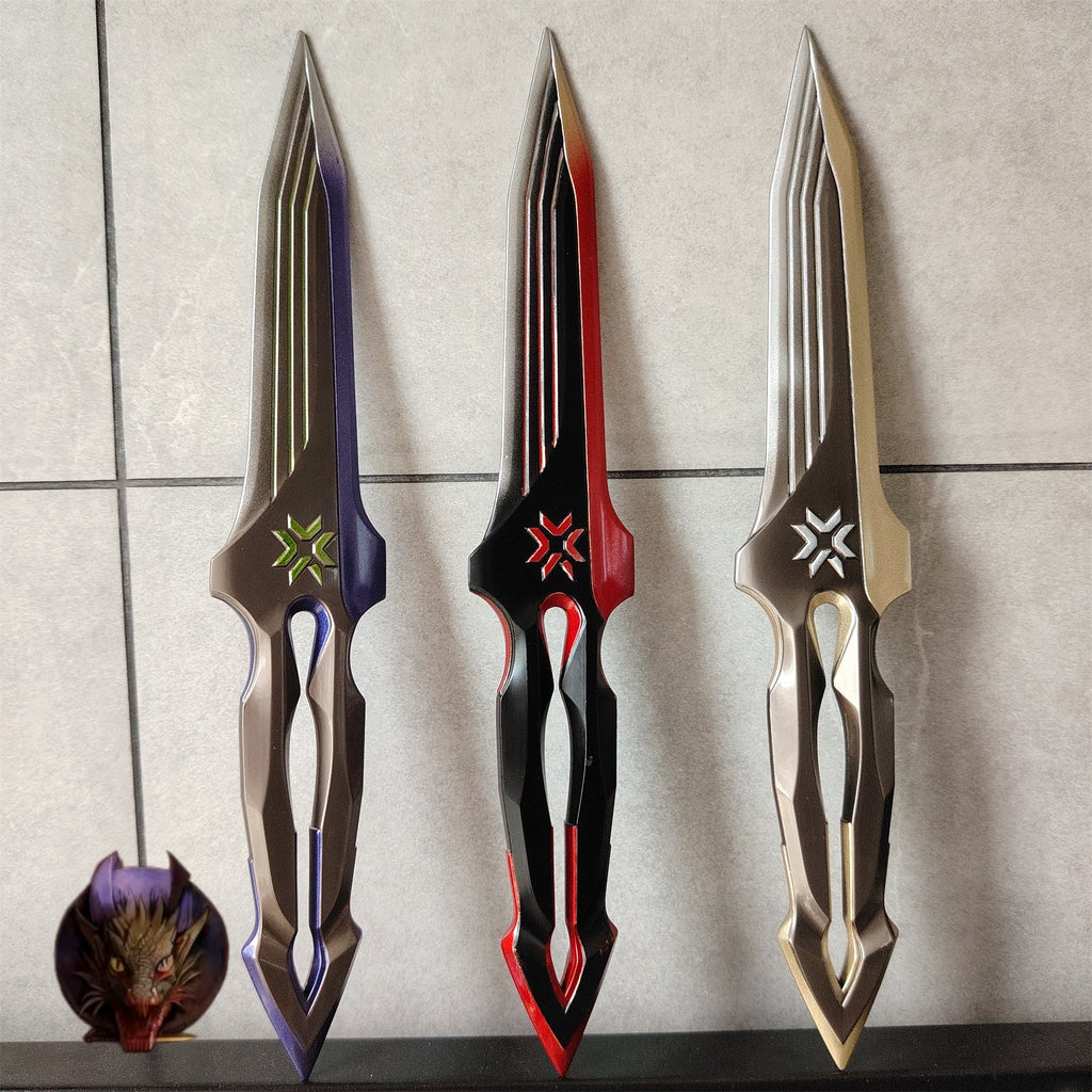 Life-size VCT 2026 Sigil Knife Metal Replice