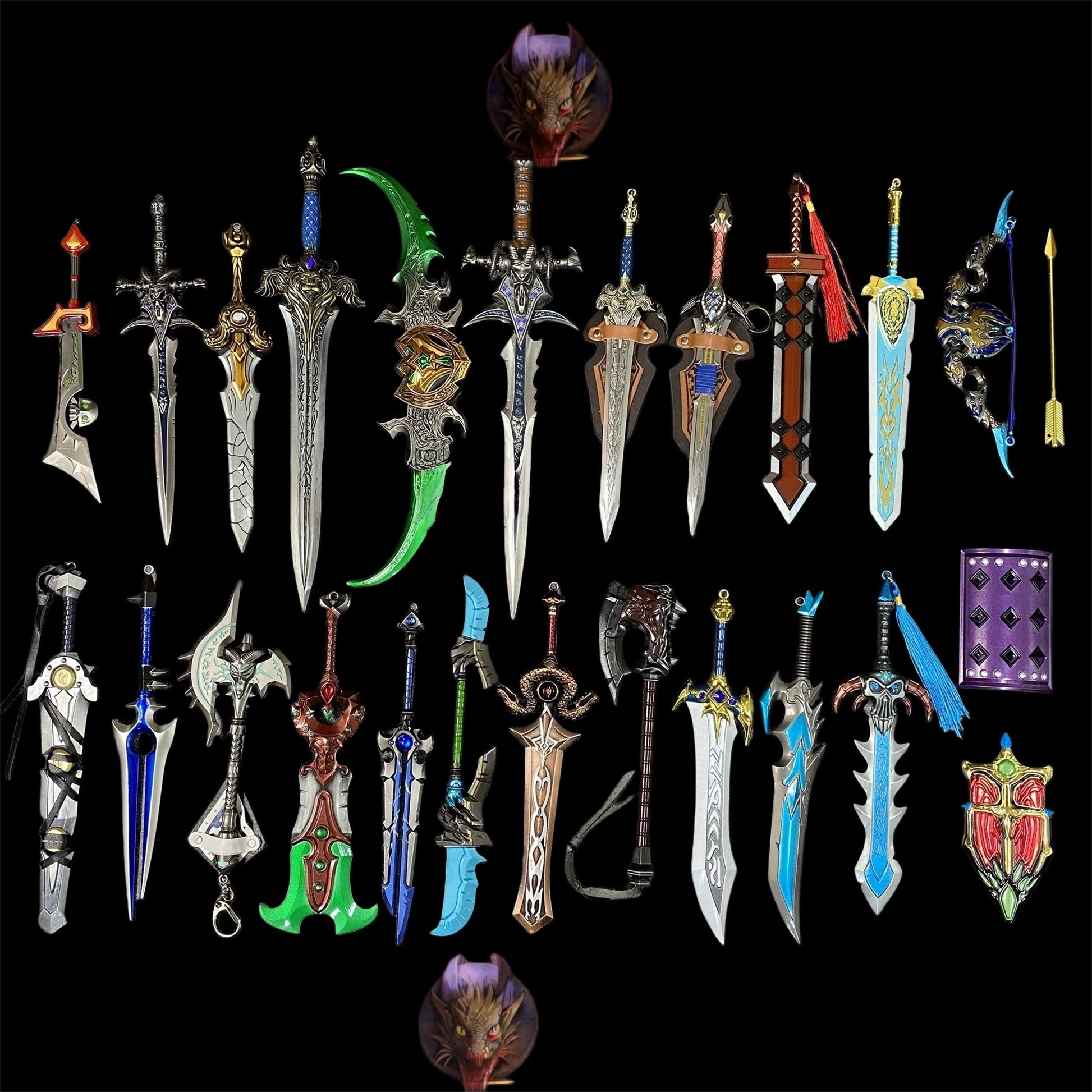 WOW Classical Weapons Miniatures Collections